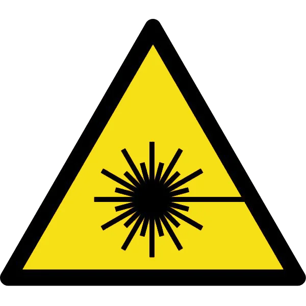 Pictogramme laser