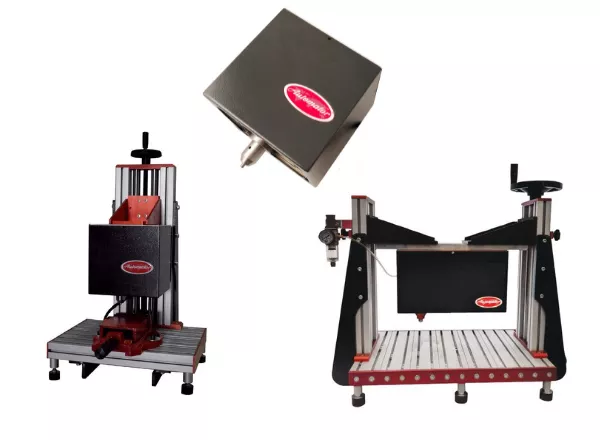 Machines à graver par micropercussion - rayage