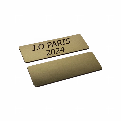 Etiquette de trophée
