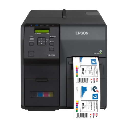 Stations de création d'étiquettes Imprimante EPSON C7500e