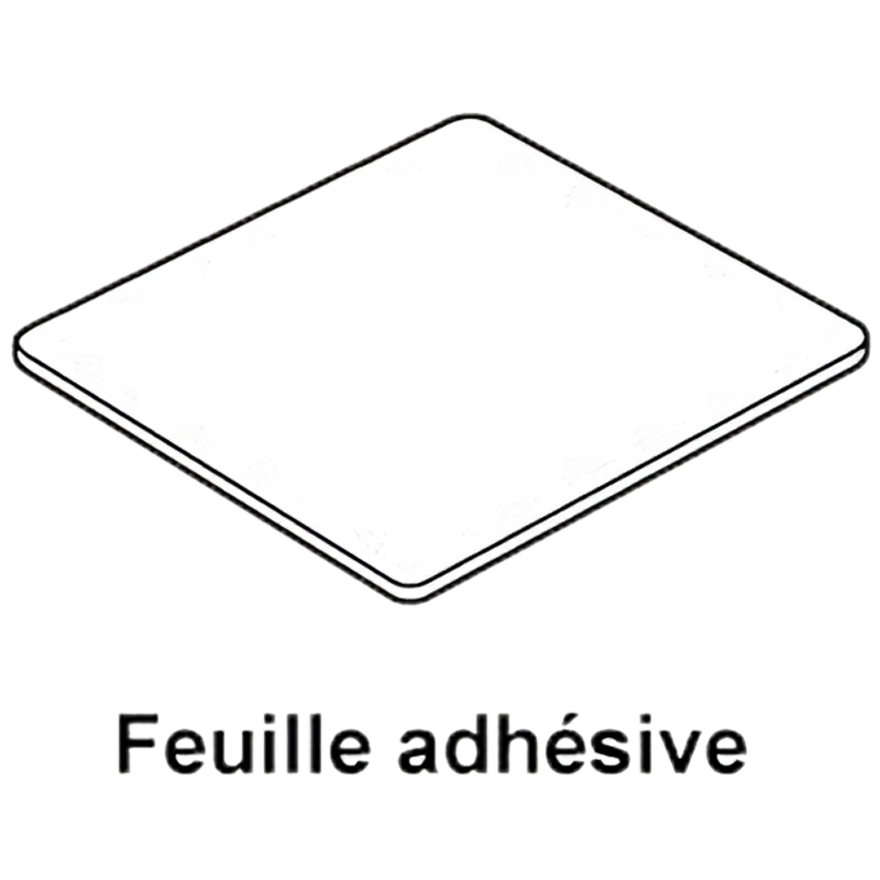 Lot de 10 feuilles adhésives pour EGX / MPX