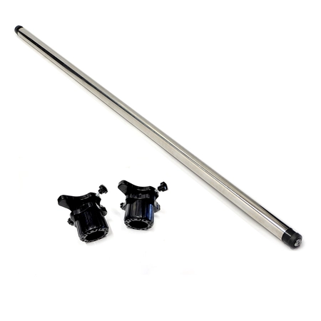 Support de rouleau de rechange avec embouts 600 mm